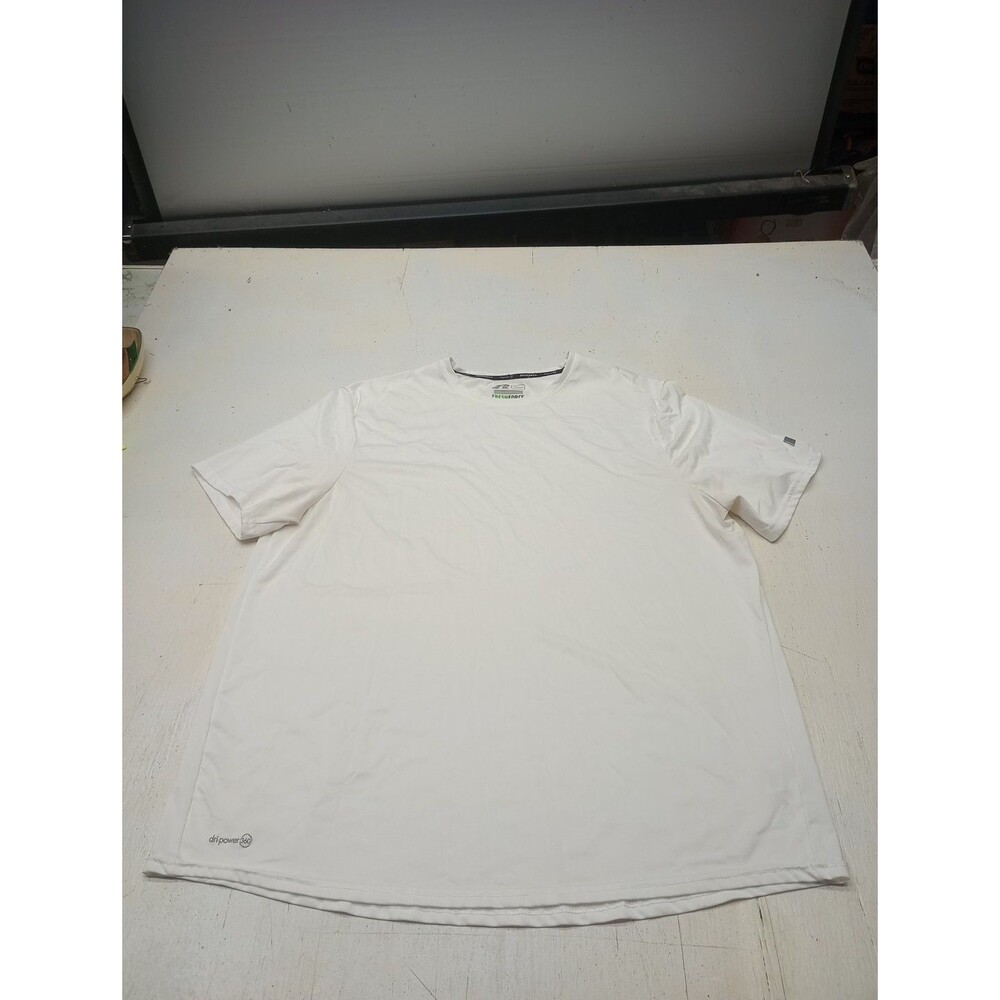 Russell Fresh Force Short Sleeve T-Shirt Men’s 2XL White Training Fit